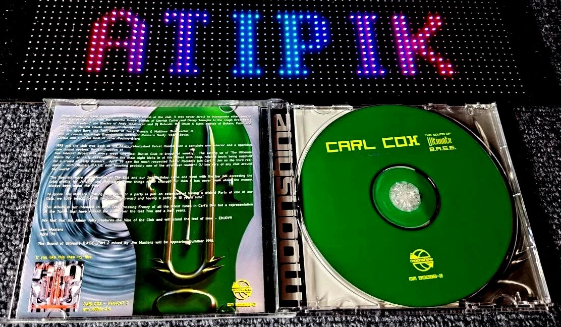📀Carl Cox - El Sonido de la Base Definitiva - CD Ultra Raro y de Culto 🔥 – photo 3